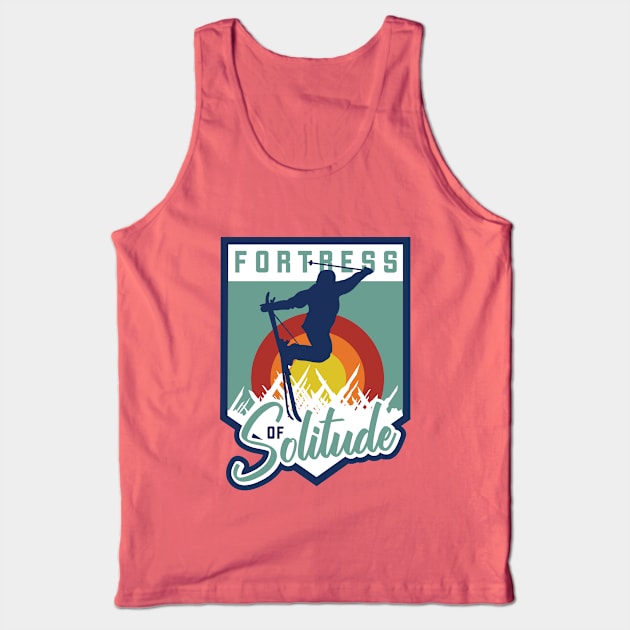 Fortress of Solitude Tank Top by MindsparkCreative